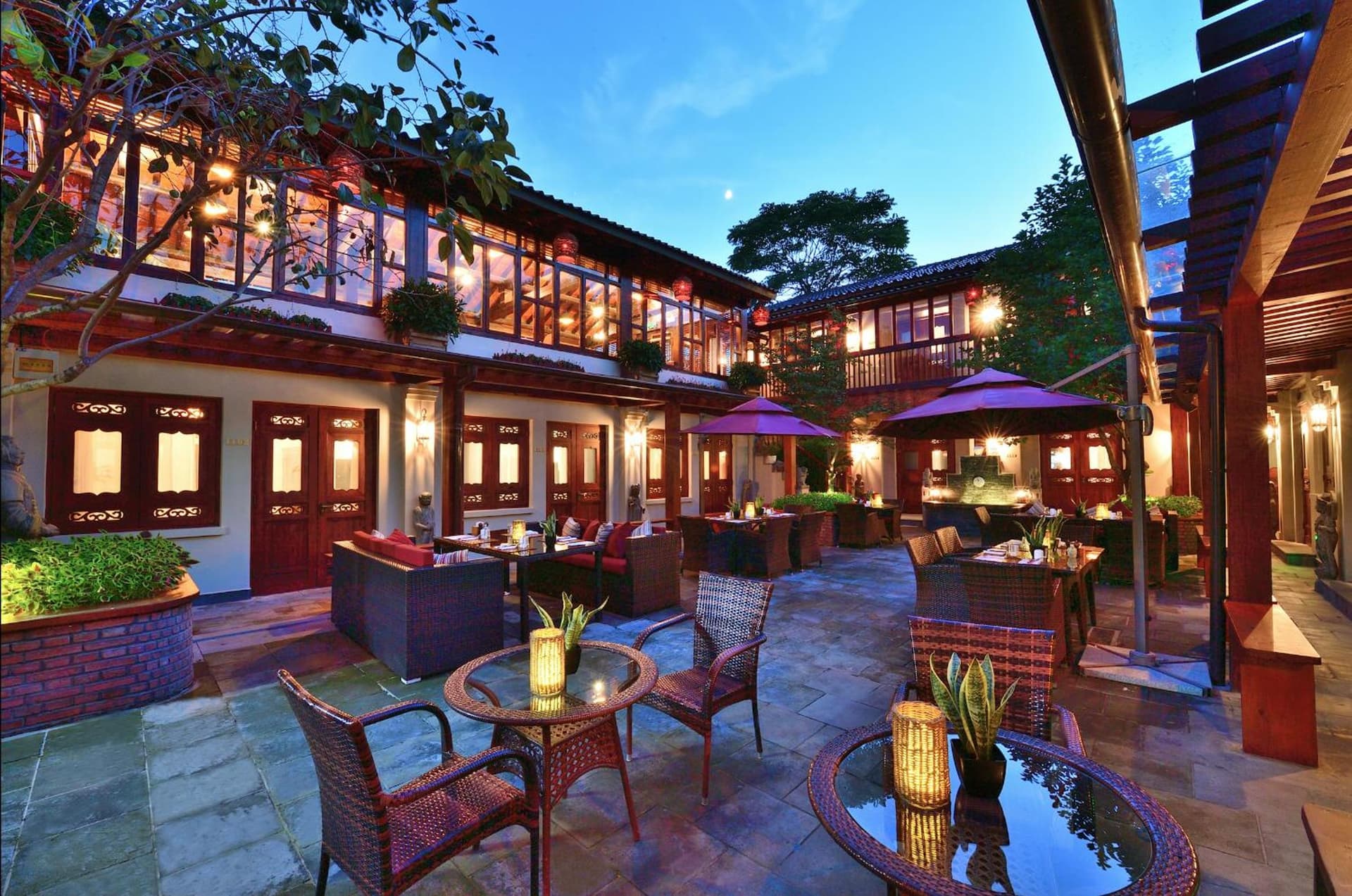Jingshan Garden Courtyard Hotel Beijing Forbidden City Newly renovated Tianmen Wangfujing Gardenhutong BejjingCourtyard
