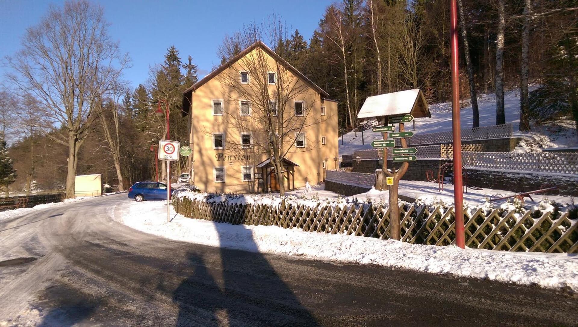 Übernachten im 500 Jahre alten ehemaligen Pochwerk im Erzgebirge - Pension ,,Sommerfrische''