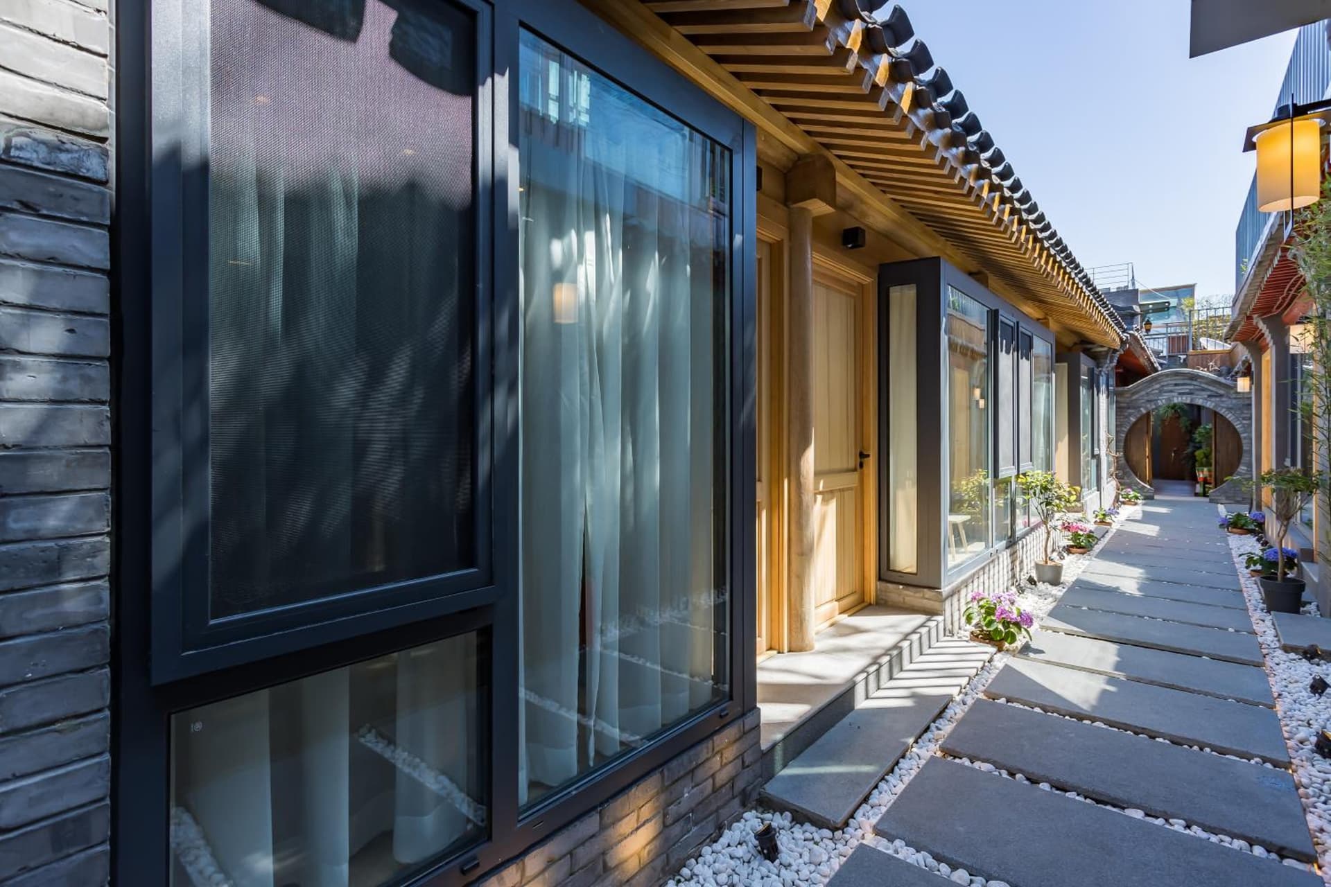 Beijing Templeside Courtyard Hotel 丨 3 metros to the Square丨Free laundry, personalized services large terrace