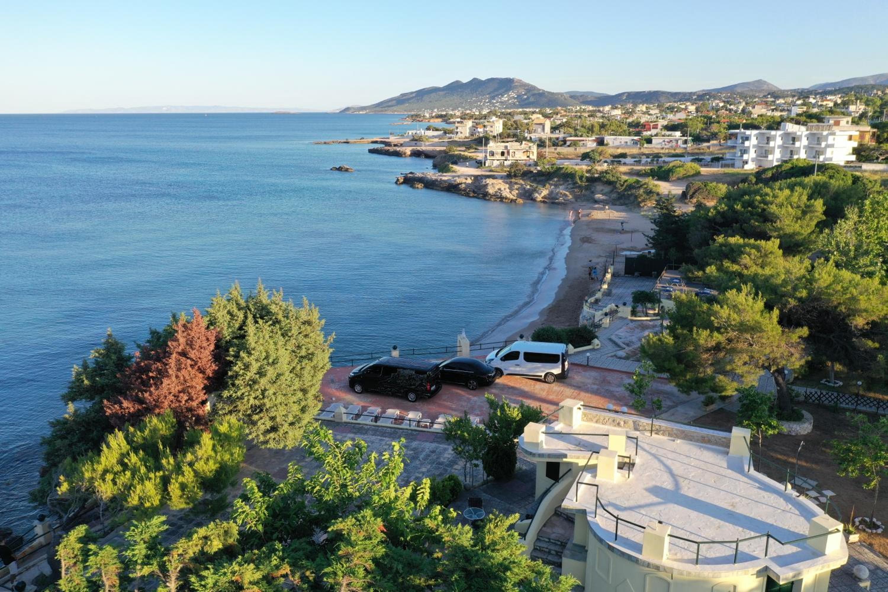 Silis Houses on the beach