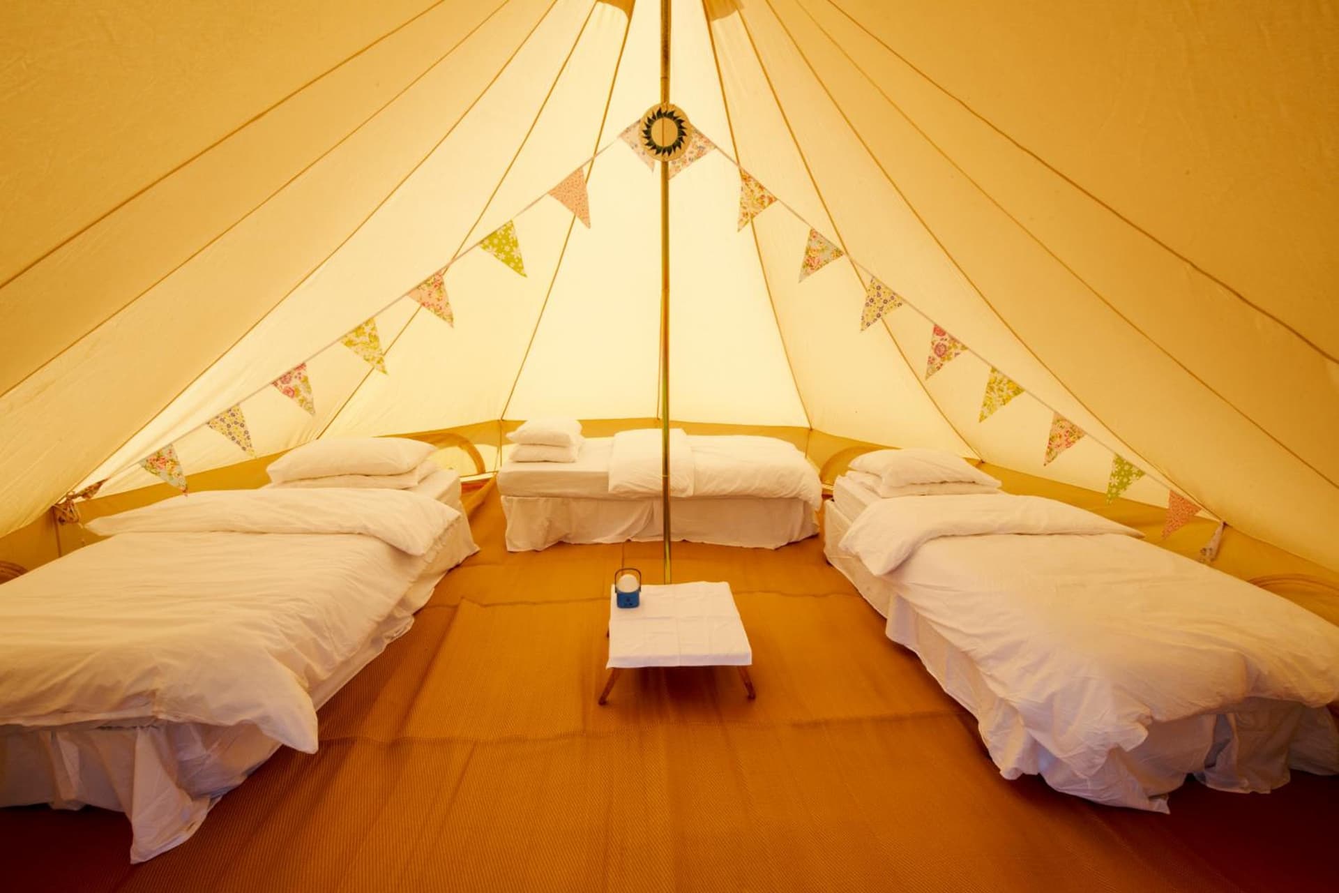 Nine Yards Bell Tents at the TT - Castletown