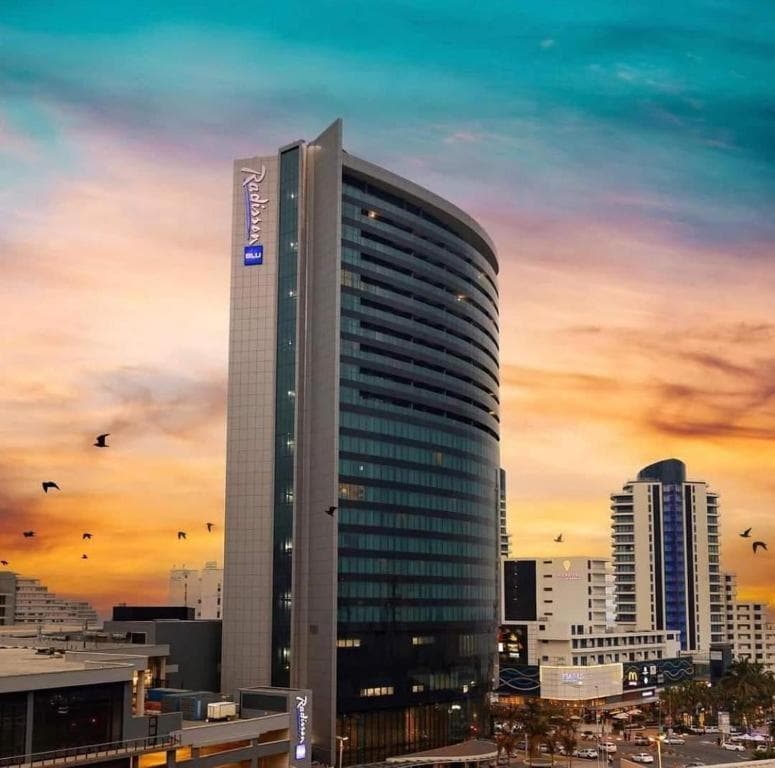 Umhlanga Luxury Promenade Suite at Oceans Apartments in Radisson Blu Tower