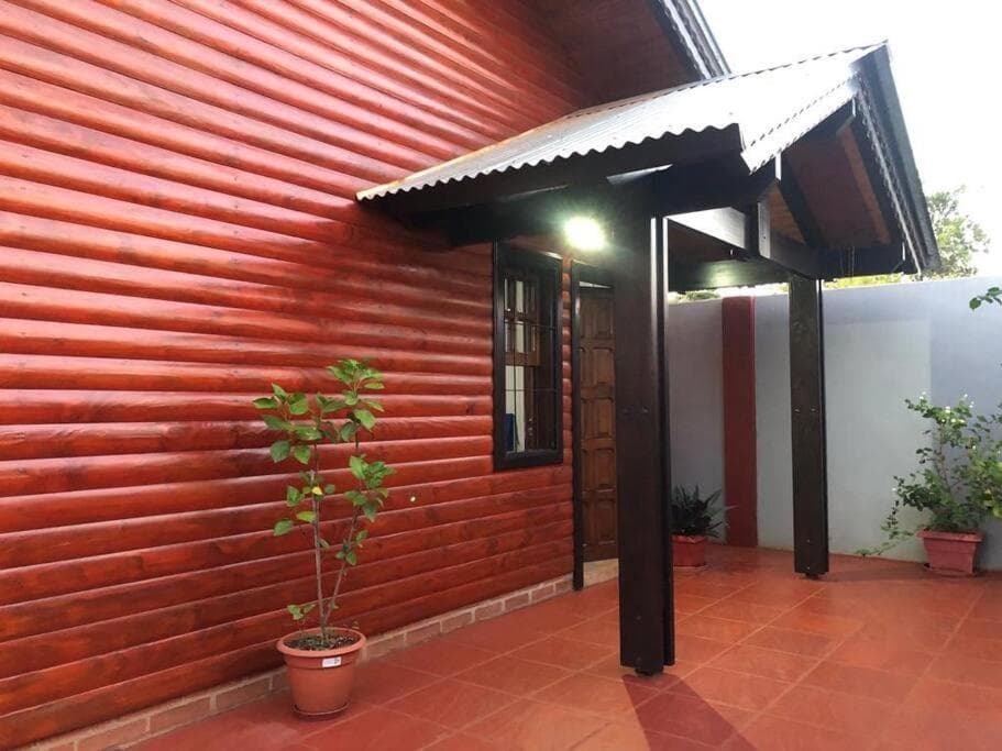 Hermosa y confortable cabaña