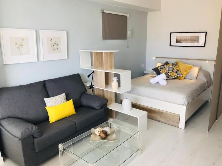 Estudio con amplia terraza en Puerto de la Cruz