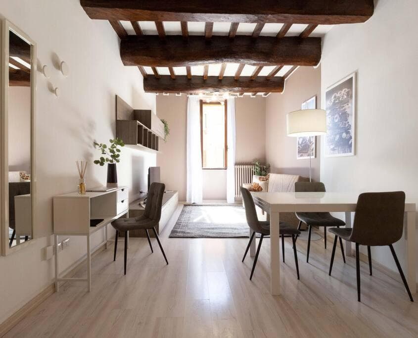 Flat with whirlpool bath in the historic centre