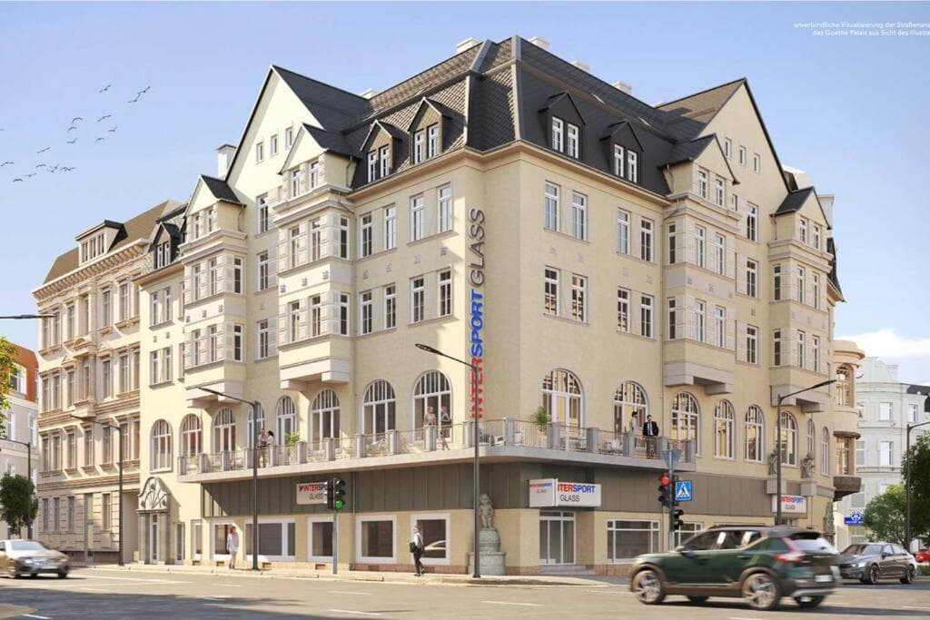 Goethe Palais Suite Anna Amalia l 1-8P l Lift l Parkplatz