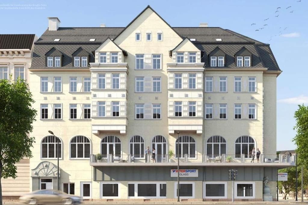 Goethe Palais Suite Charlotte 4P l Lift I ParkplatzI Zentrum I Helios