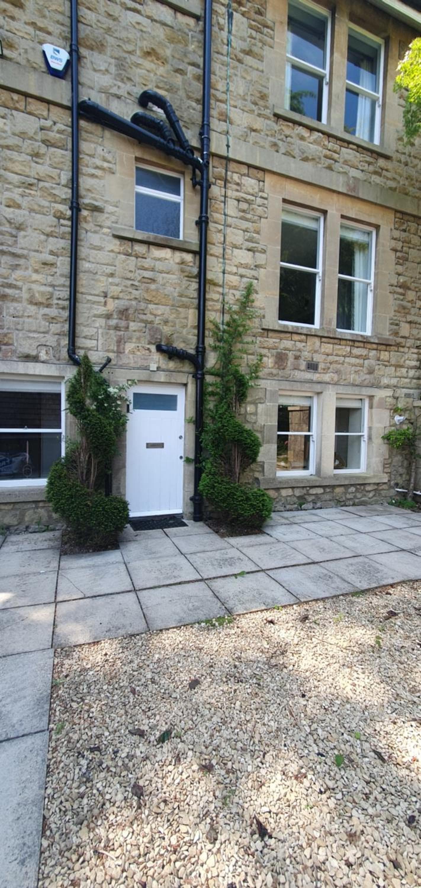 Garden flat