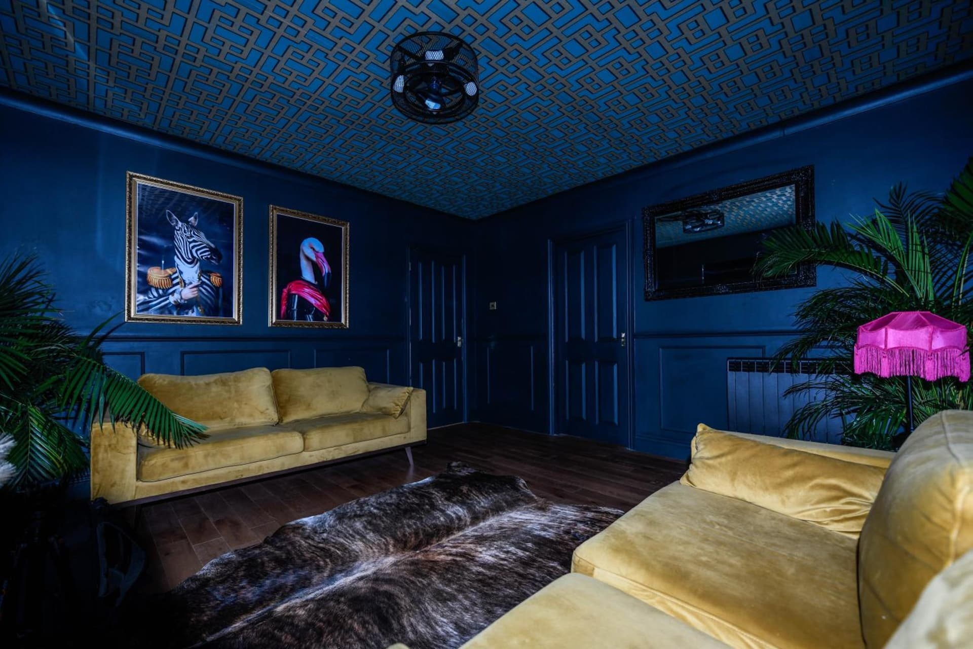 Bold Coastal Retreat with Boudoir Interiors, Felpham Village
