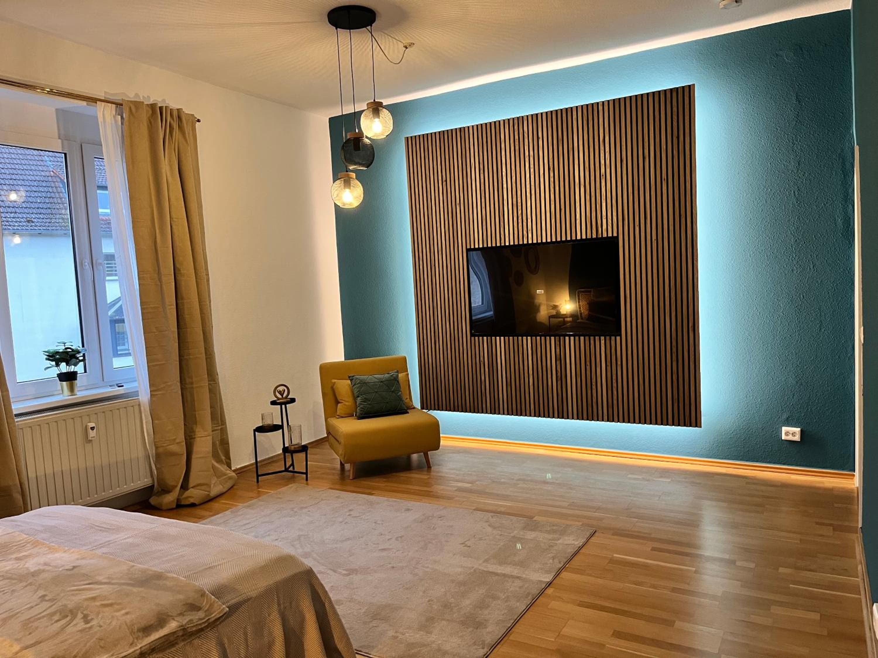 ERFbnb - 40qm Apartment mit Küche, Bad, Schlaf-Wohnzimmer in ERFurt Süd - stadnah- WLAN