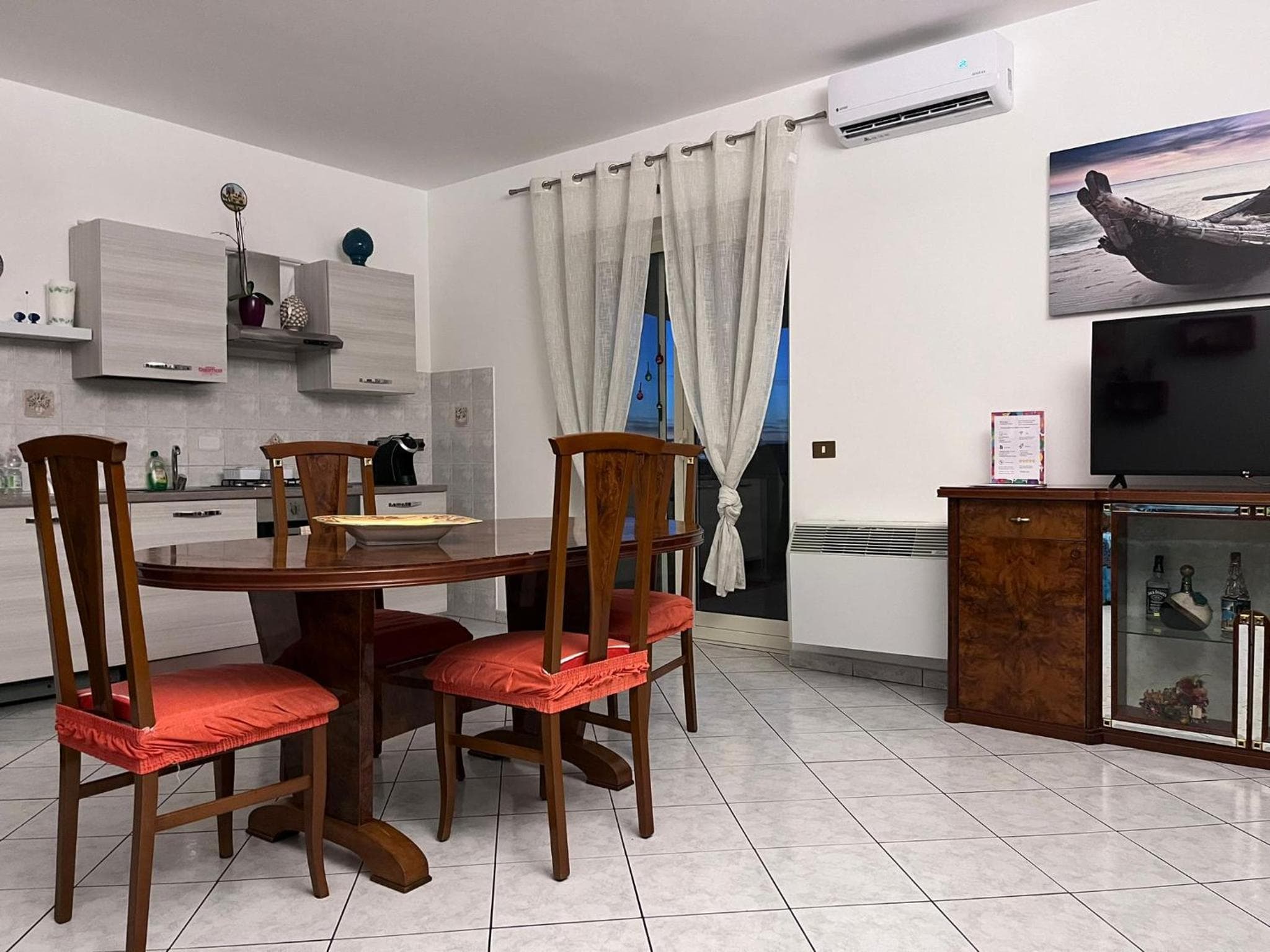FCO airport Titina's house