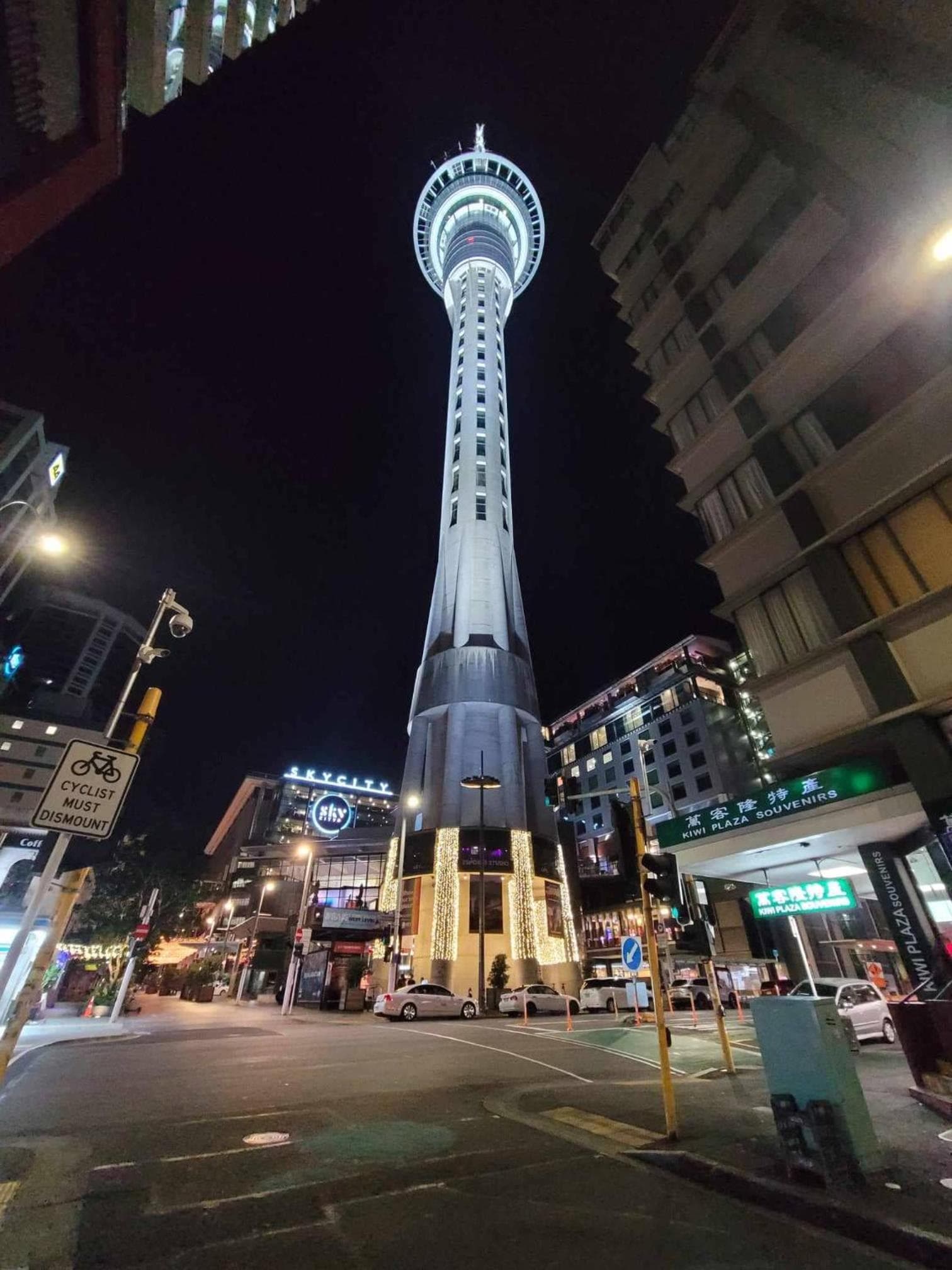 Sky tower just next DOOR FREE parking