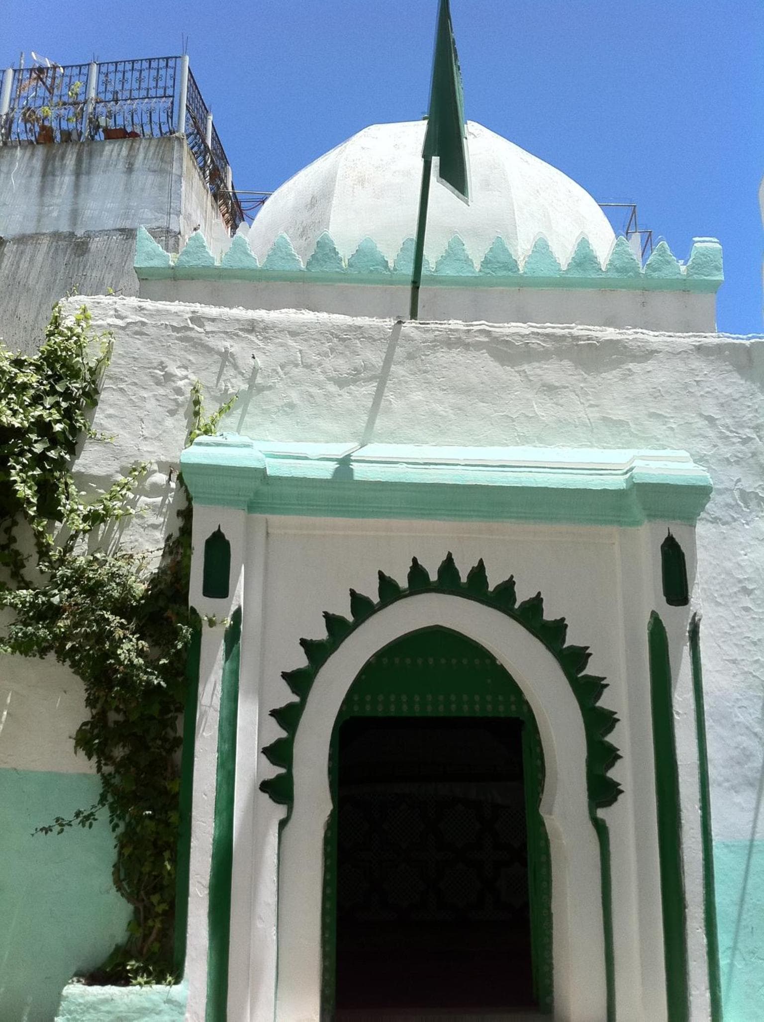 Maison traditionnelle dans la casbah de Tanger