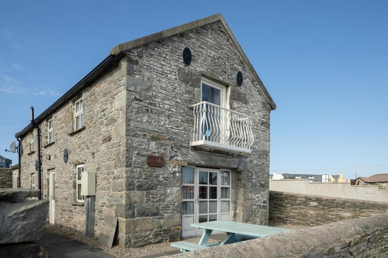 The Boathouse on the Atlantic Sea
