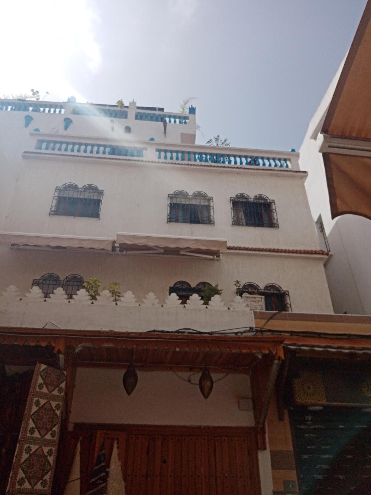 Tangier Medina Roof Top Apartment with Ocean Views