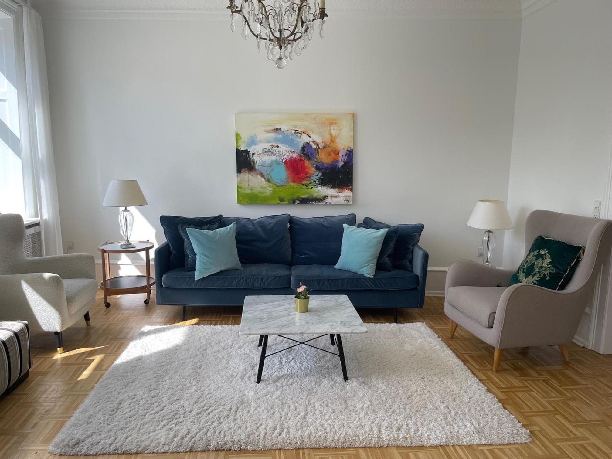 Elegant Apartment with Prime Location in Østerbro