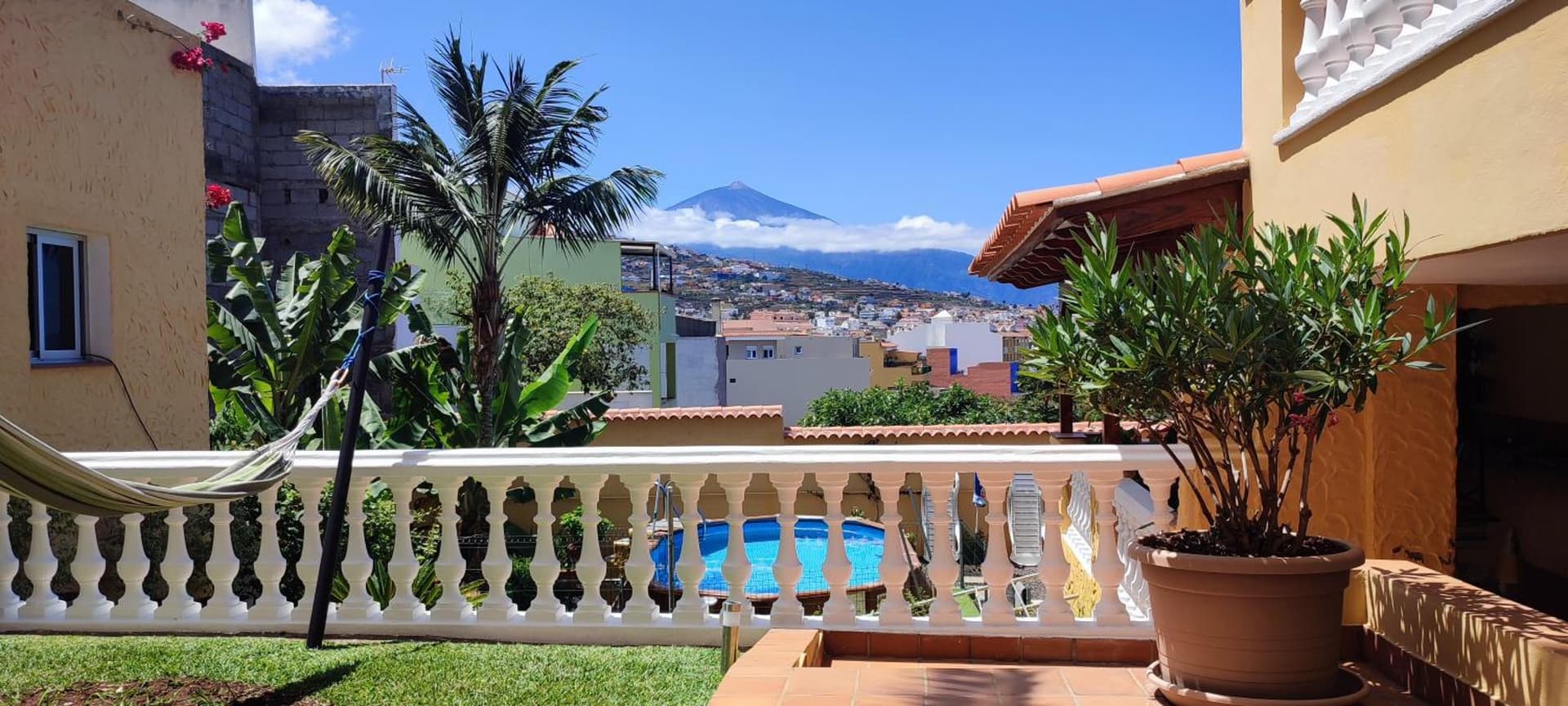 Casa" VISTAS AL TEIDE" mar Piscina privada parking cubierto gratuito en las instalaciones