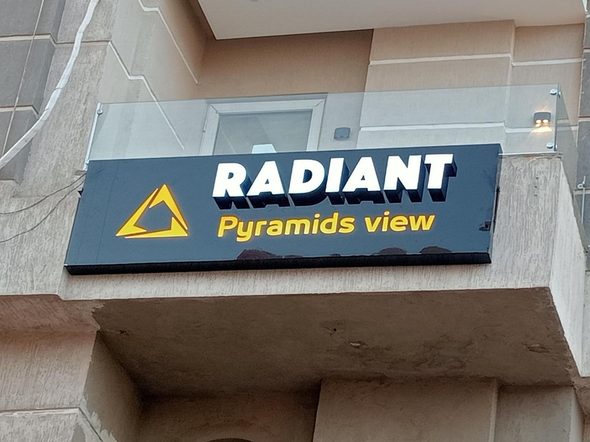 Radiant Pyramids View