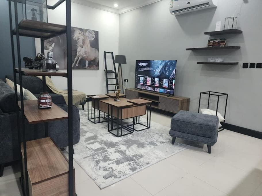 Luxury apartment with 2 bedrooms & living room