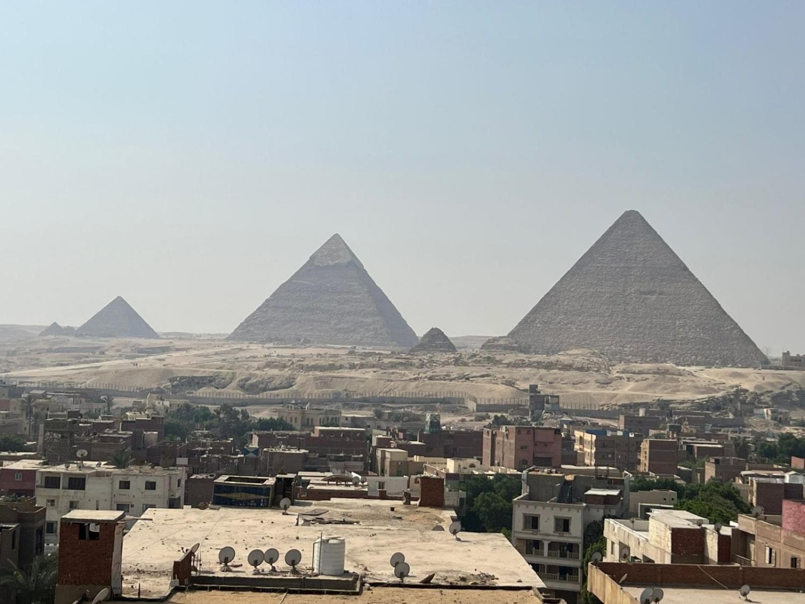 Hany pyramids view