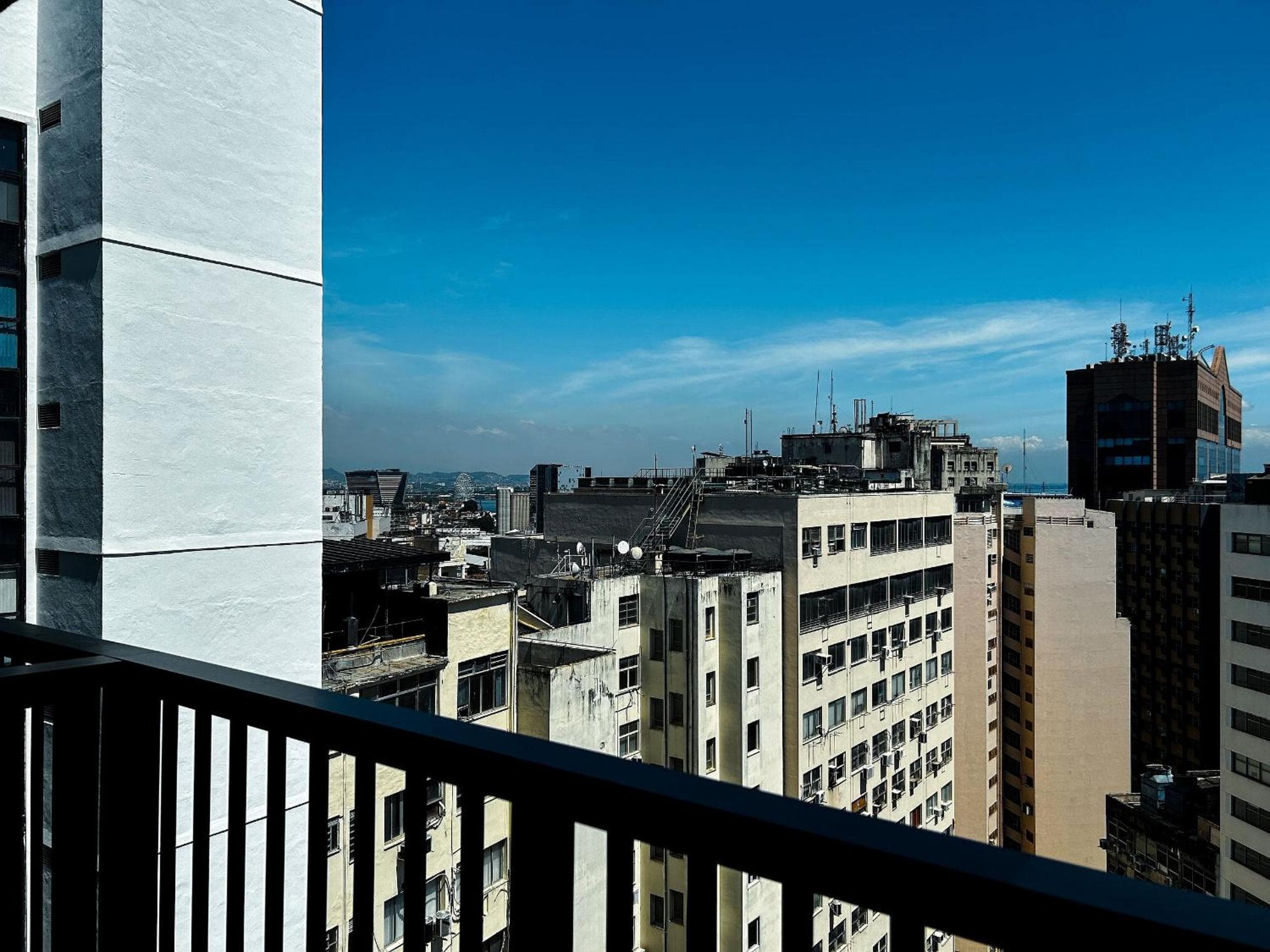 Estúdio sofisticado no centro do Rio com vaga de garagem