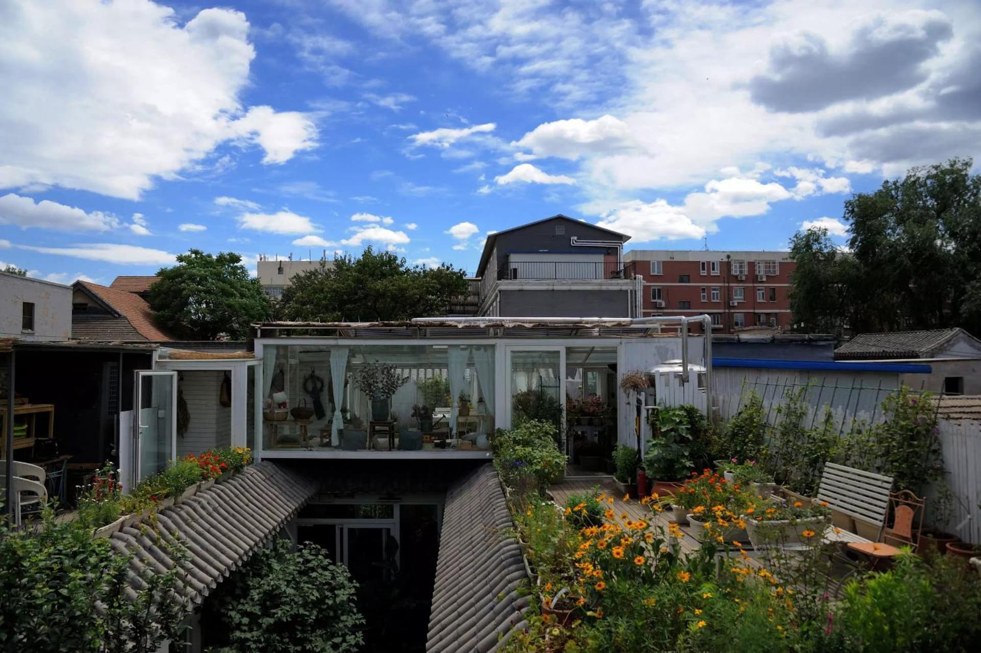 Peking Garden Siheyuan Boutique Hotel-Forbidden City&Beihai Park&Historic Hutong-Traditionnal yard&Sunshine terrace&Tea house&home kitchen