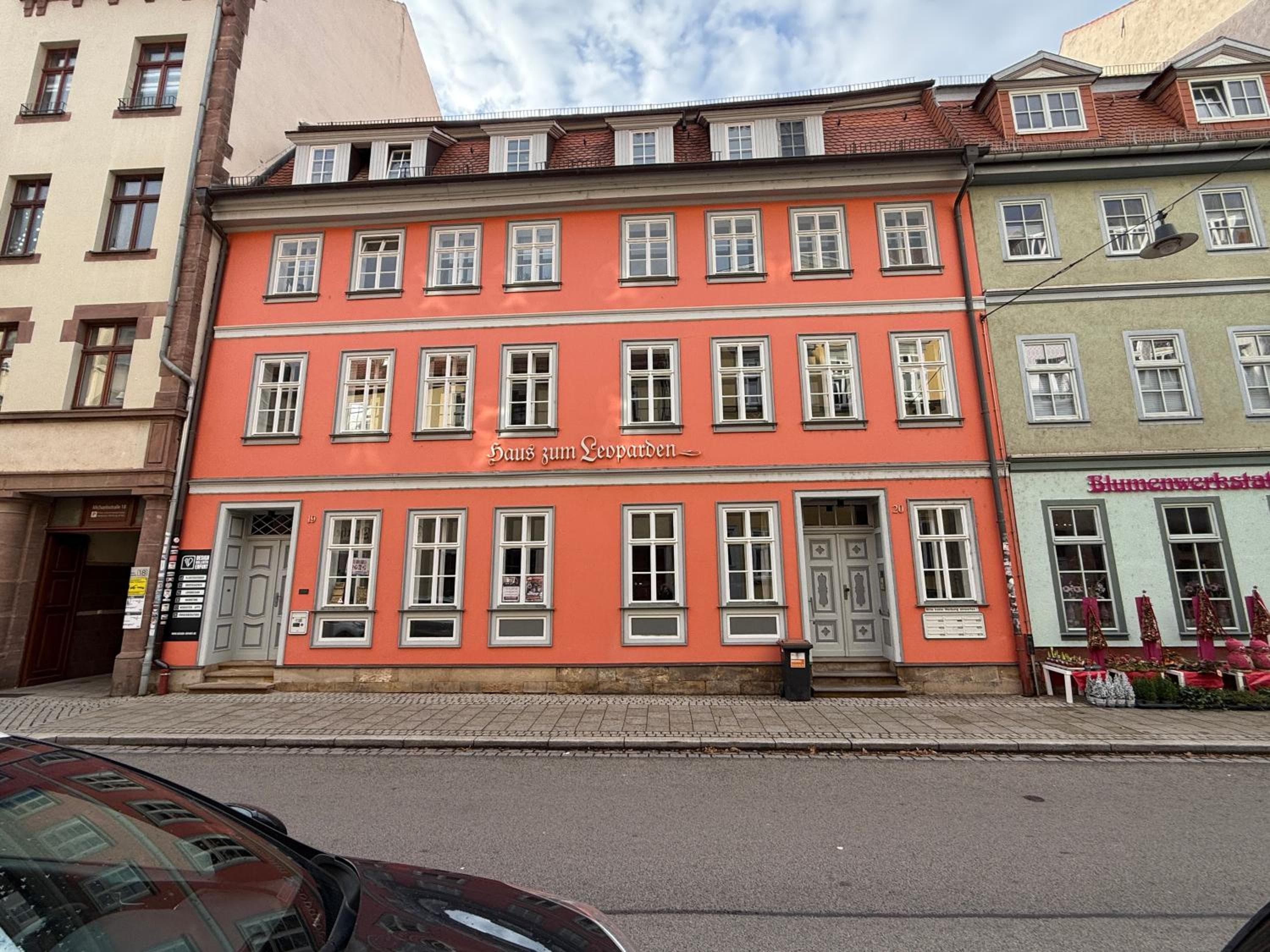 Ferienwohnung Zum Leoparden im Herzen von Erfurt - über 100qm