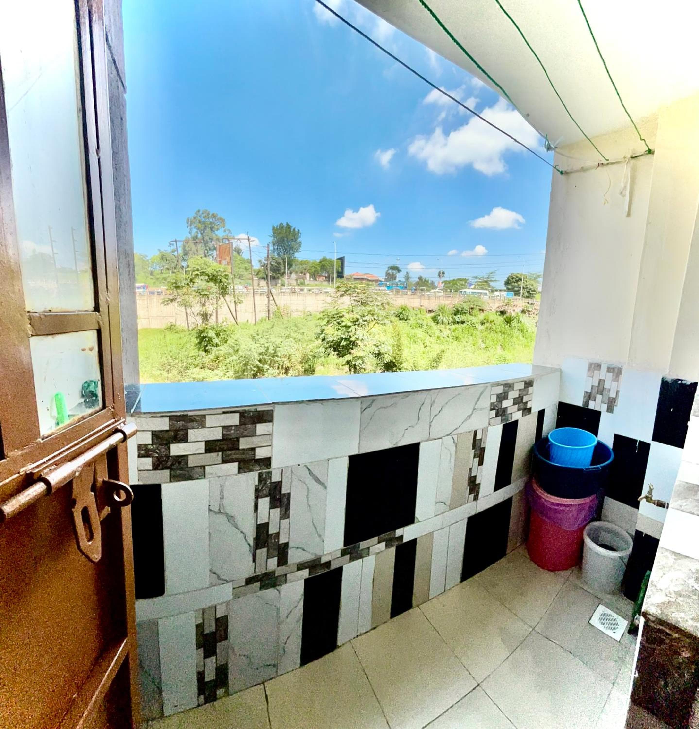 Riverside apartment