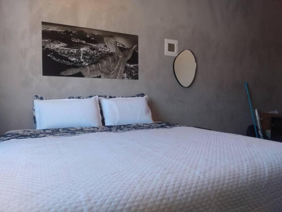 Loft com vista pro centro e Cristo redentor