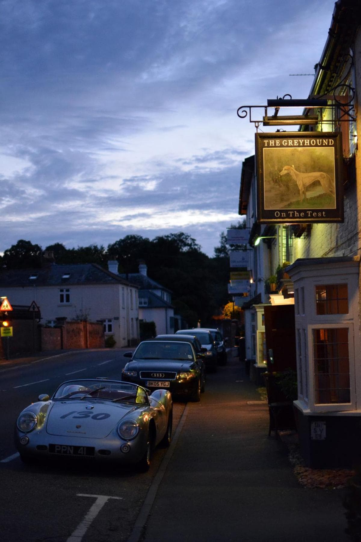 The Greyhound on the Test Hotel