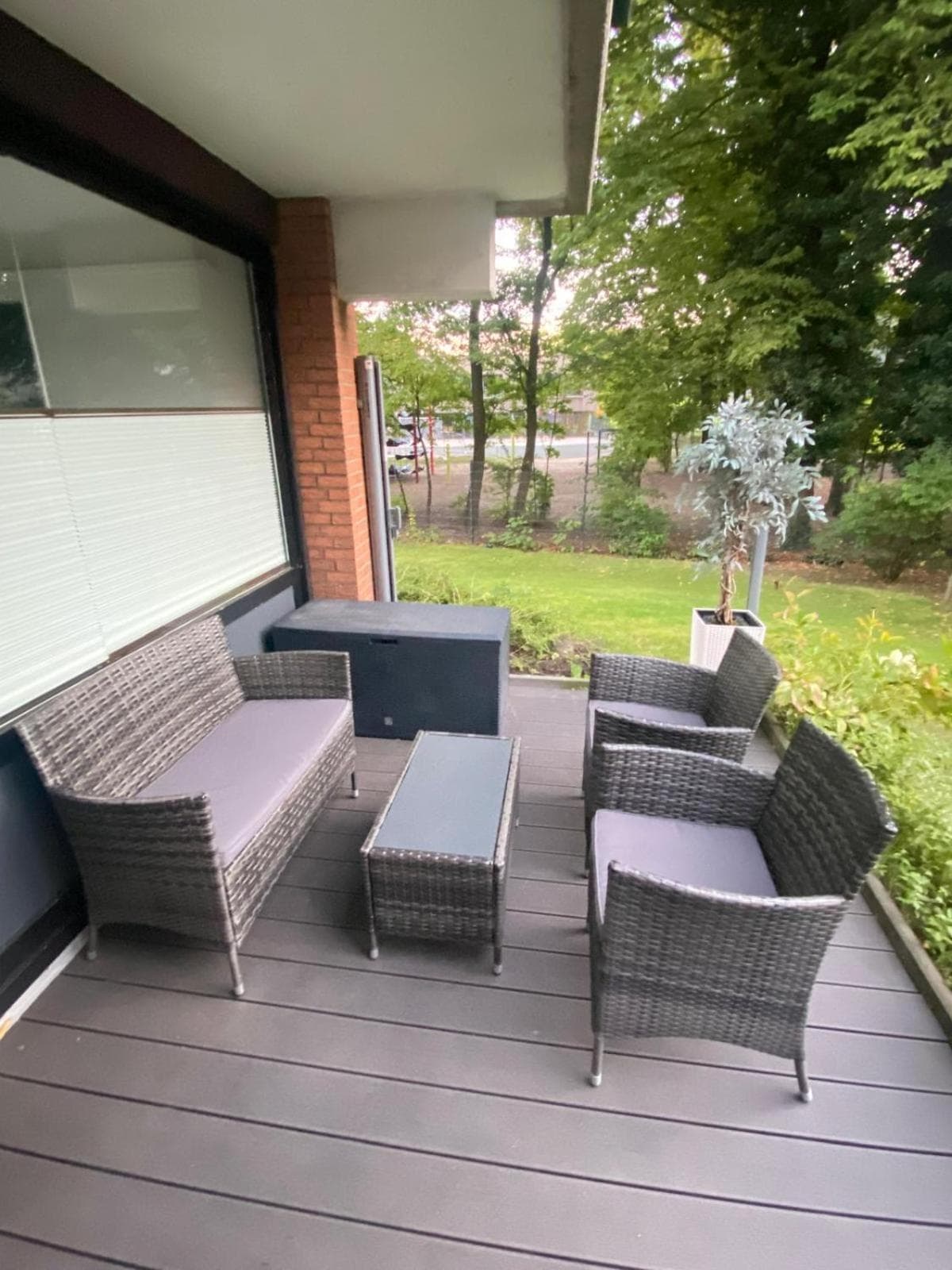 Moderne 2-Zimmer-Wohnung mit Garten
