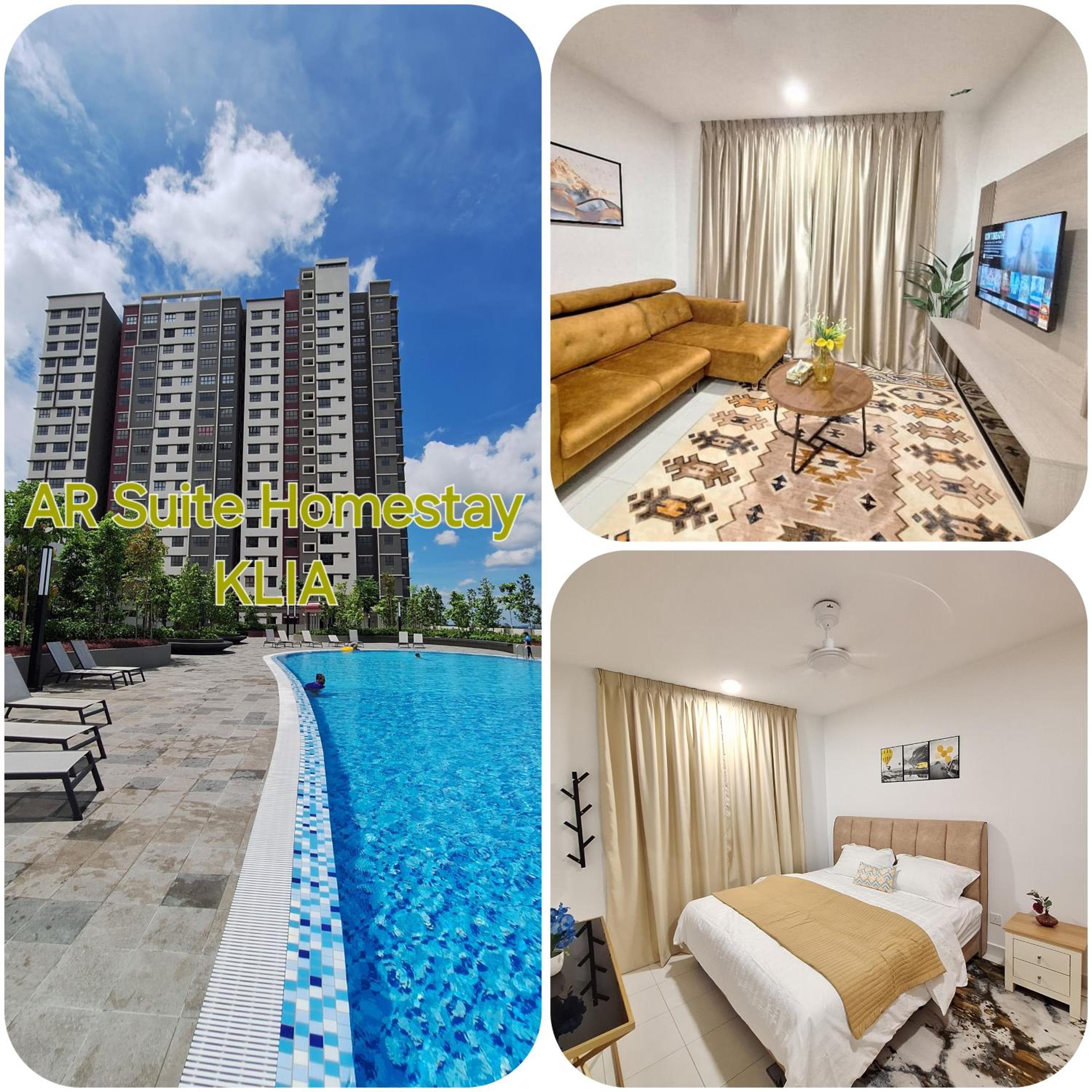 AR Homestay near KLIA Airport 3BR Fully Aircond